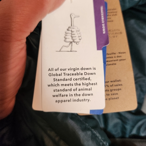 ❄️PATAGONIA❄️Women's Down Sweater Vest, Dark Borealis Green, Large NWT - Picture 11 of 13